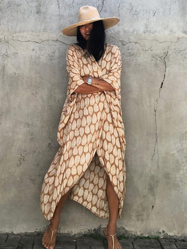 Beach Cover Ups for Swimwear Women Black Tie Dye Kimono Swimsuit Cape Summer Dress  Beachwear Outfits Sales