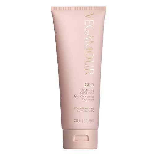VEGAMOUR GRO Revitalizing Conditioner | Smooths, Strengthens and Adds Shine to Thinning Hair | Clean, Vegan, Cruelty-Free, Clinically Proven and Color Safe
