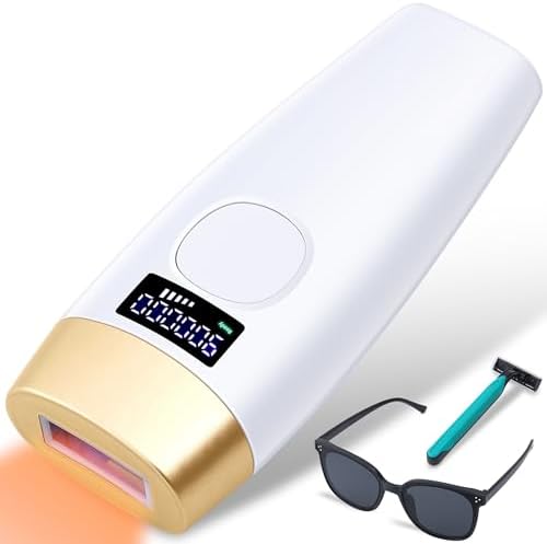 Home Use Beauty Device Hair Removal for Women and Men,999999 Flashes at-Home Hair Removal Device (S)
